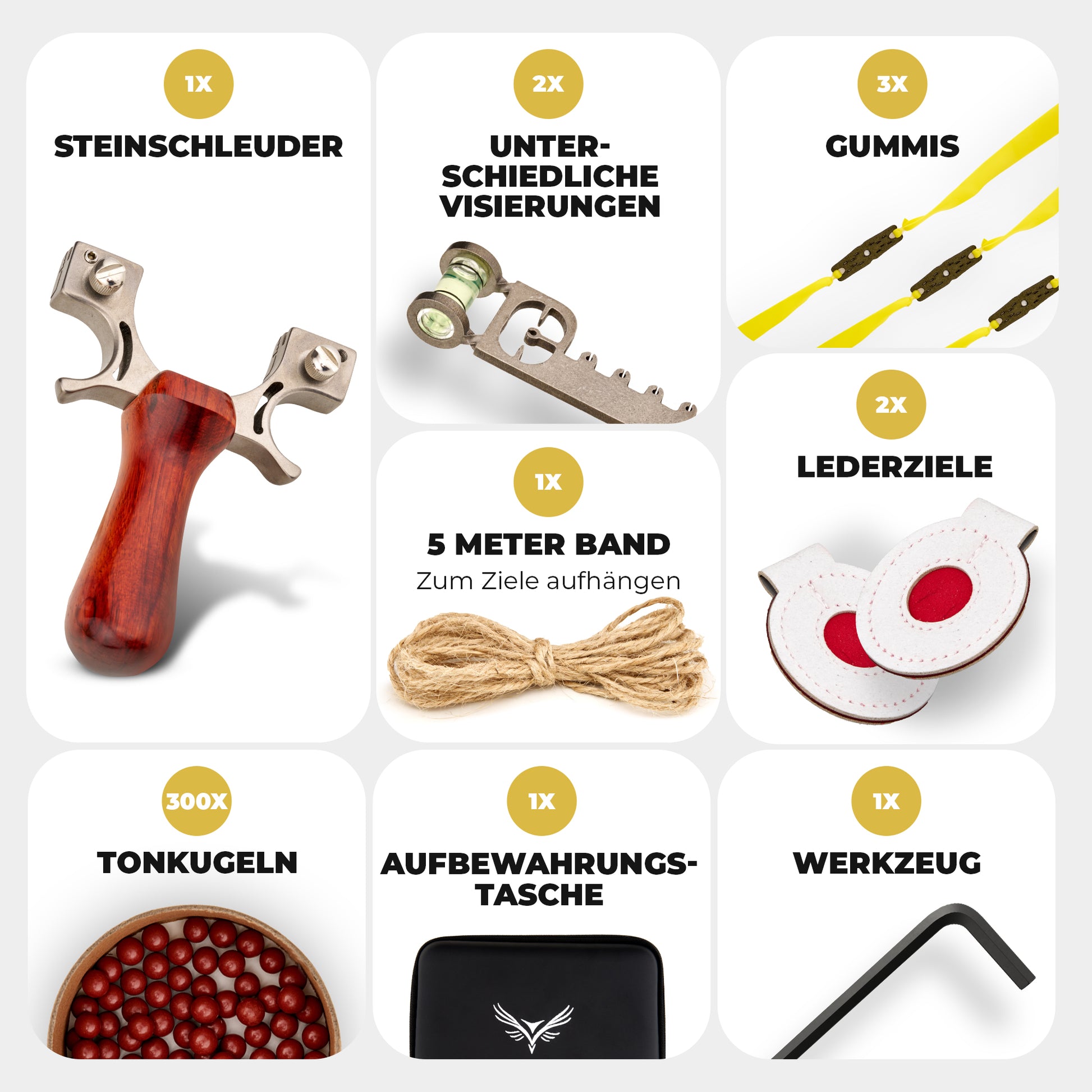 Steinschleuder Set - Abowllon