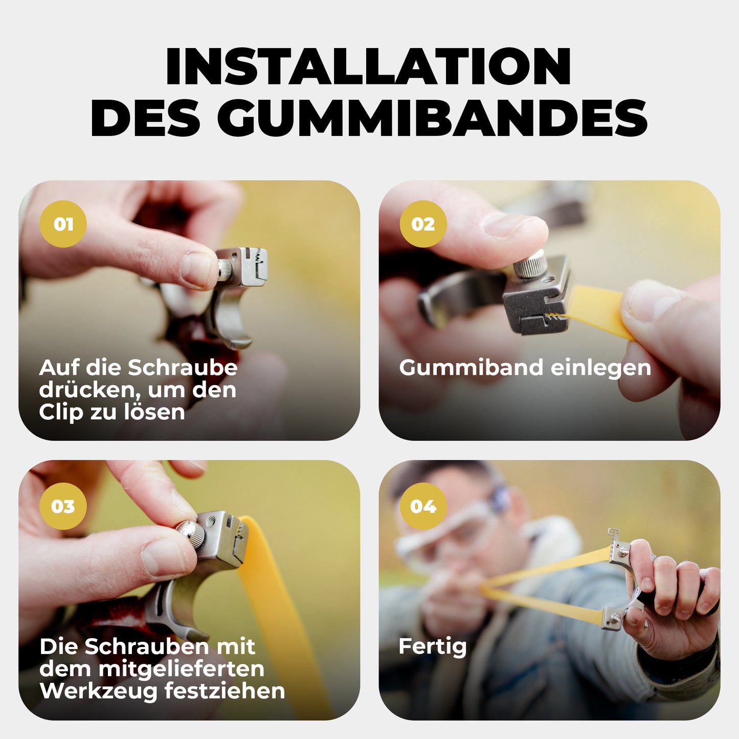 Steinschleuder Set - Abowllon