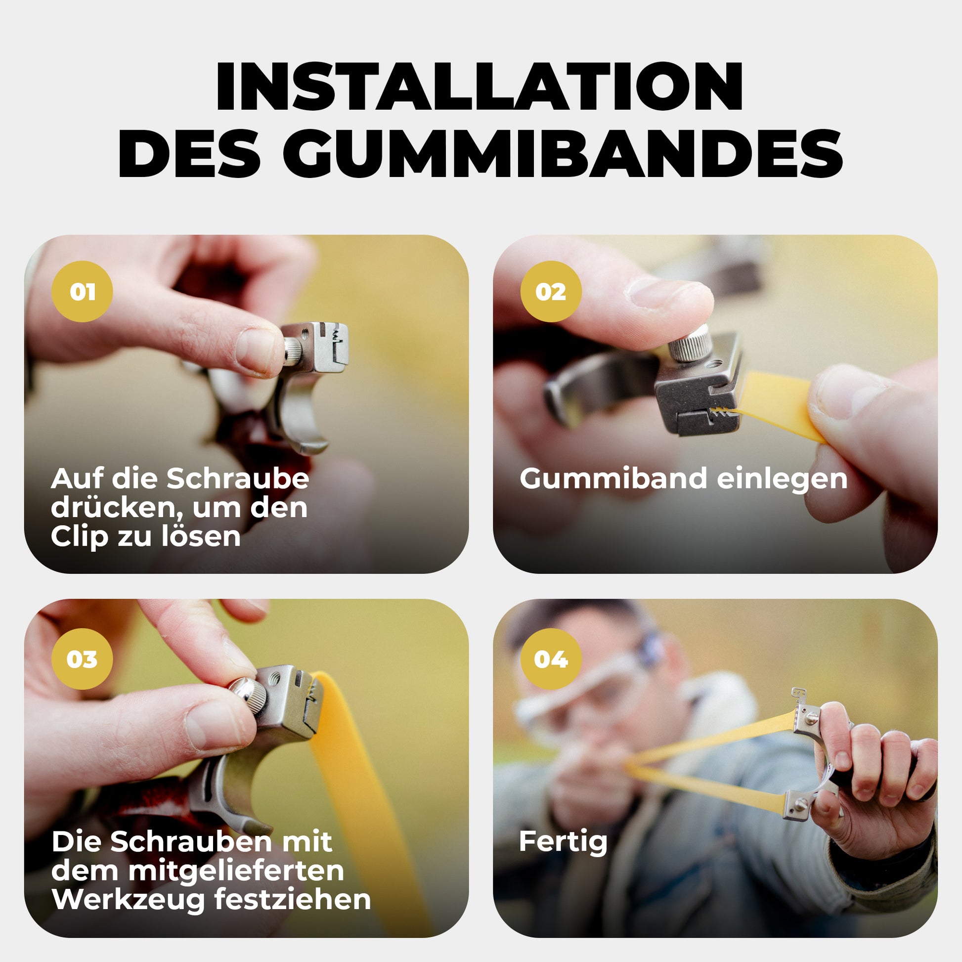 Steinschleuder Set - Abowllon