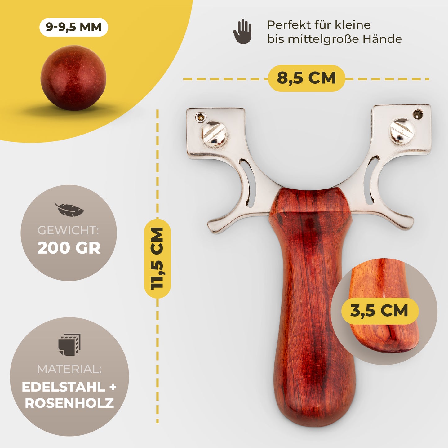 Steinschleuder Set - Abowllon