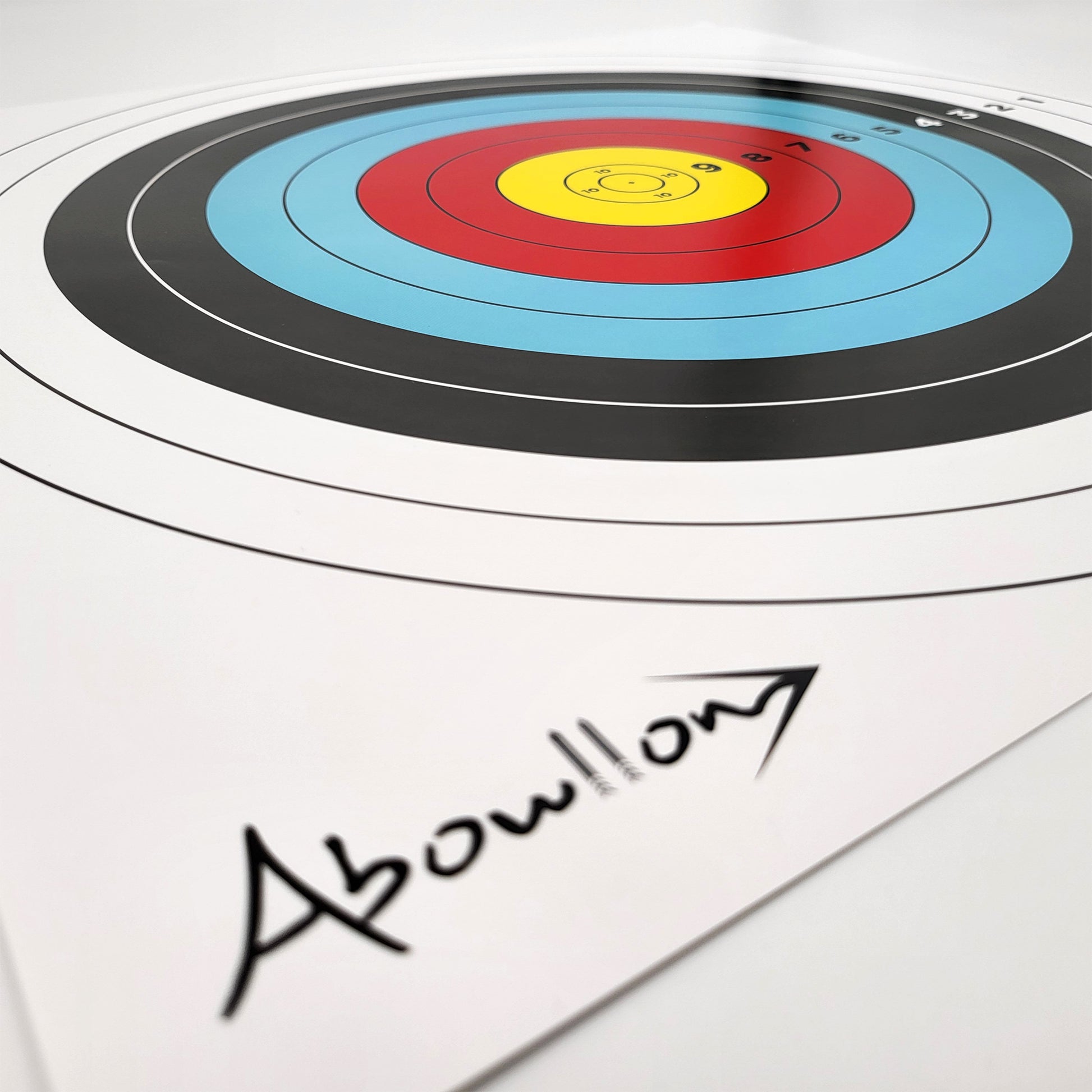 Premium 135 g/m² Papier Zielscheibe Bogenschießen Bogen Zielscheibe - Abowllon