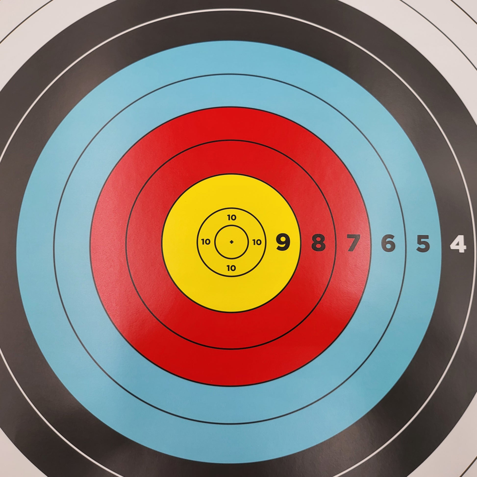 Premium 135 g/m² Papier Zielscheibe Bogenschießen Bogen Zielscheibe - Abowllon