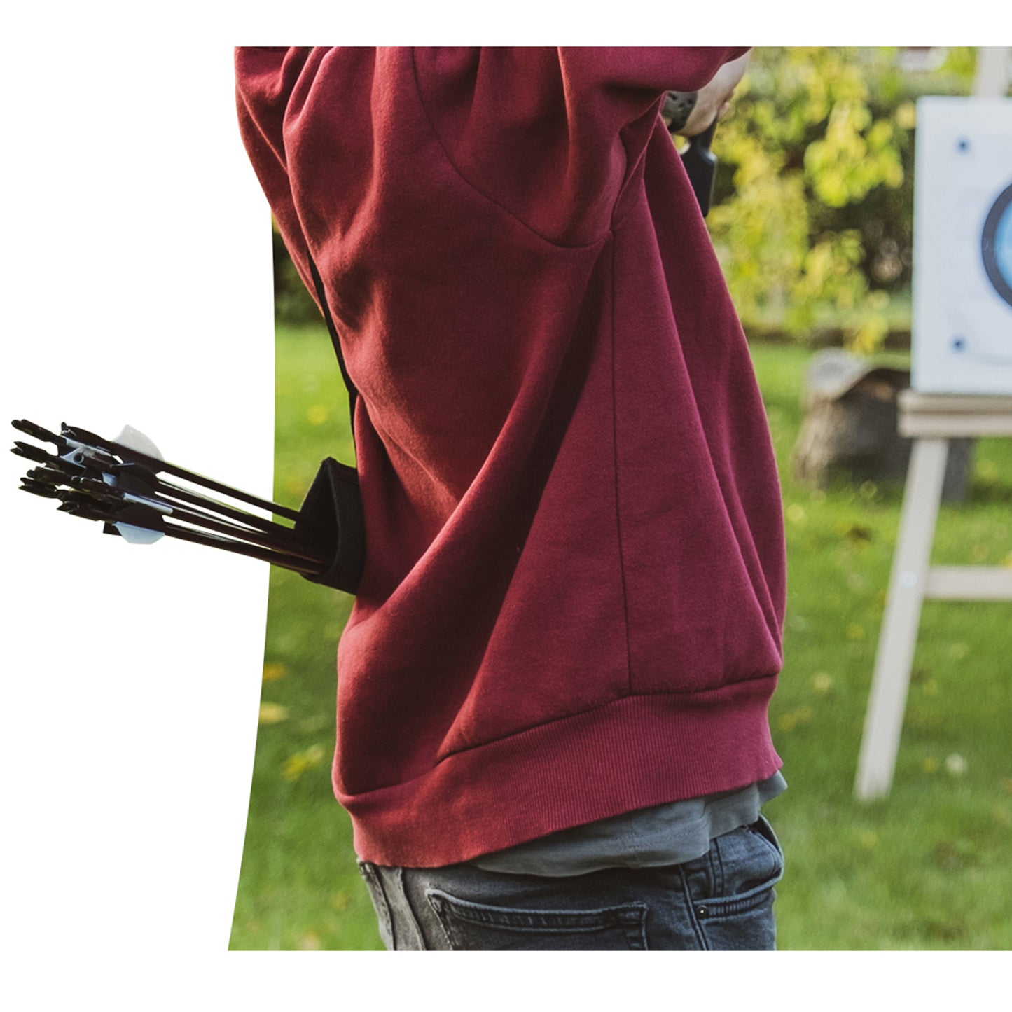 Stoff Köcher mit Gurt - Abowllon