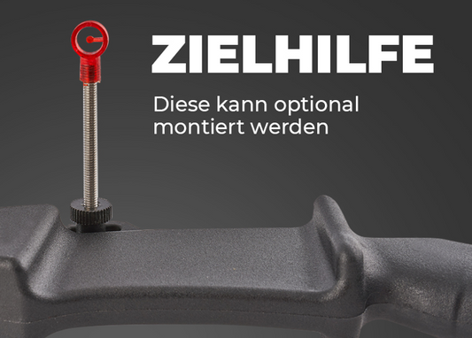 Visier für Leopart Sportbogen – Einfach am Griff zu befestigen - Abowllon