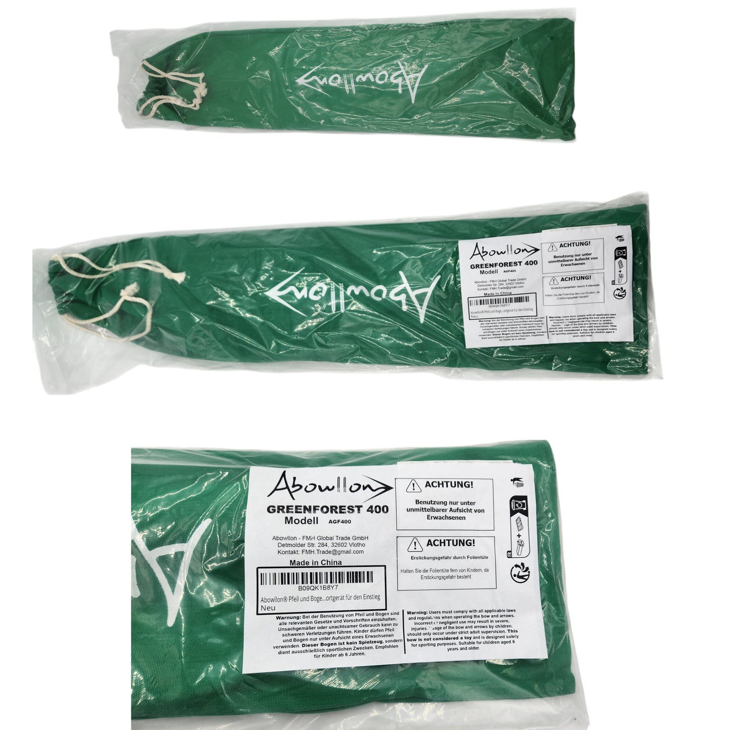 Pfeil und Bogen Kinder Sportgerät Holz Set mit 15 Pfeilen & ZIelscheiben