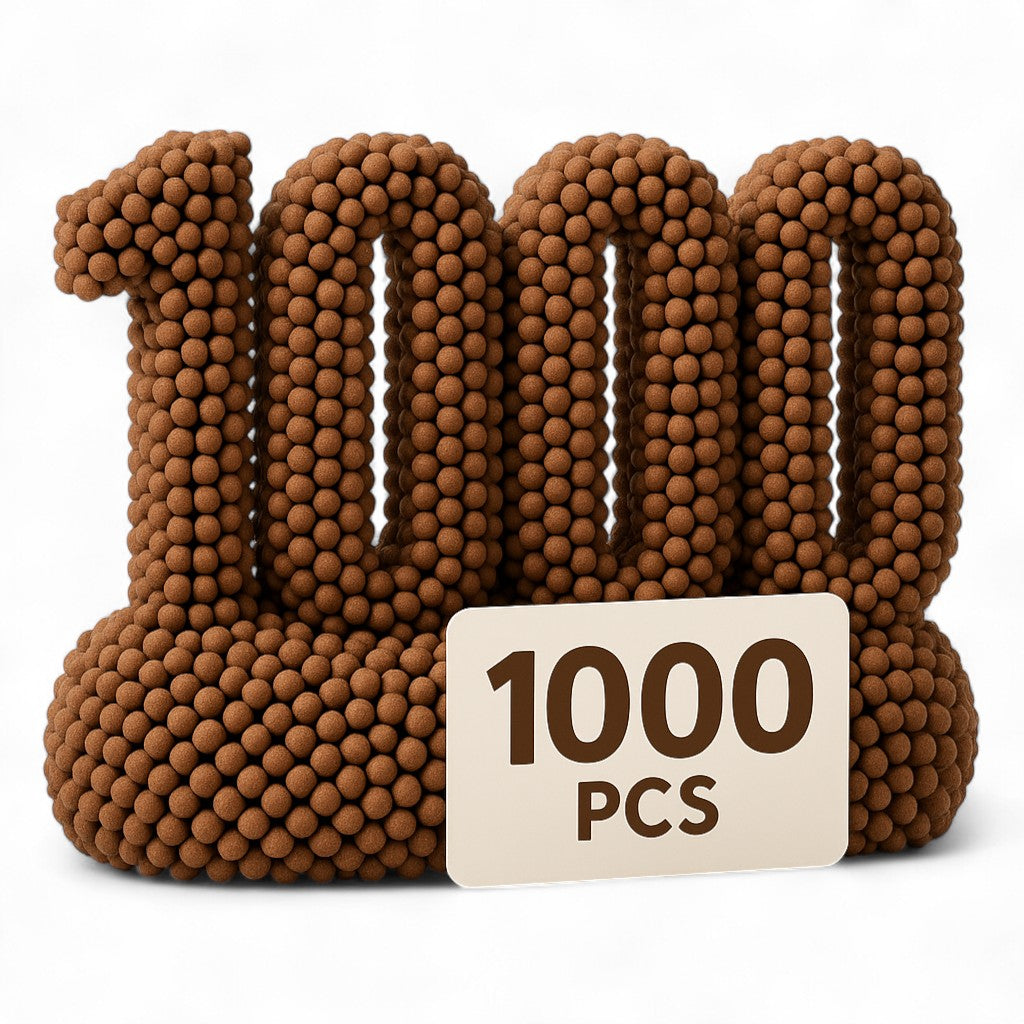 Steinschleuder Tonkugeln | Biologisch Abbaubar | 8,5mm Schleudermunition