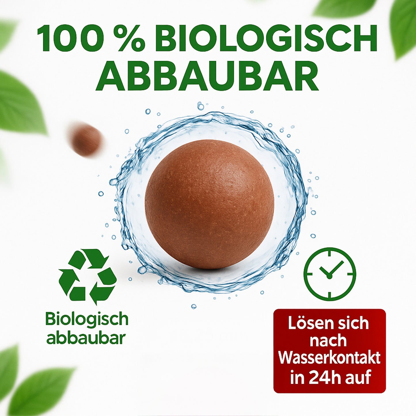 Steinschleuder Tonkugeln | Biologisch Abbaubar | 8,5mm Schleudermunition