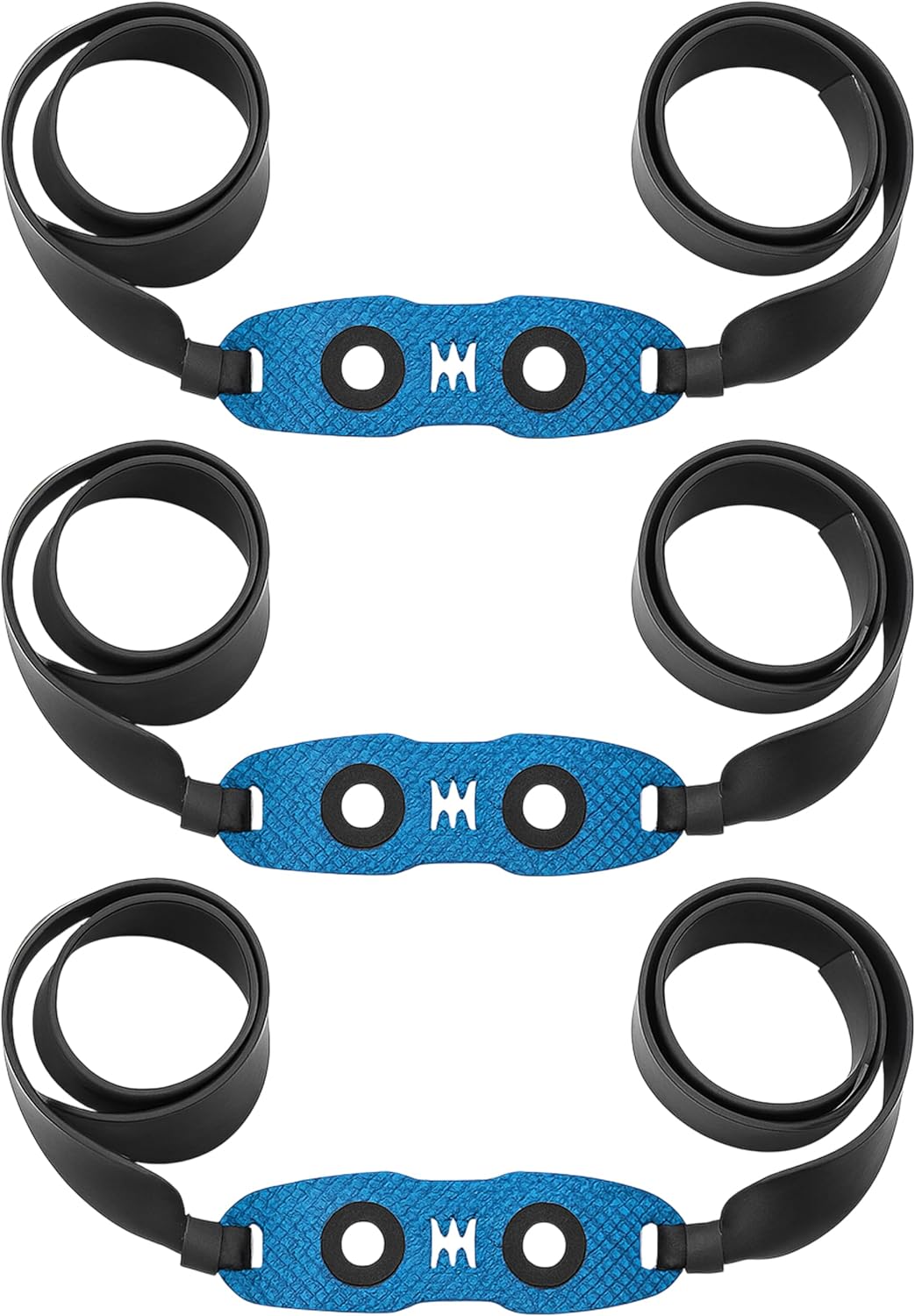 Abowllon® Ersatz-Gummibänder für Steinschleudern Flachgummis in Schwarz – Extra stark & langlebig – Kompatibel mit vielen Zwillen – Premium Latexband mit großer Pouch (3 Set)