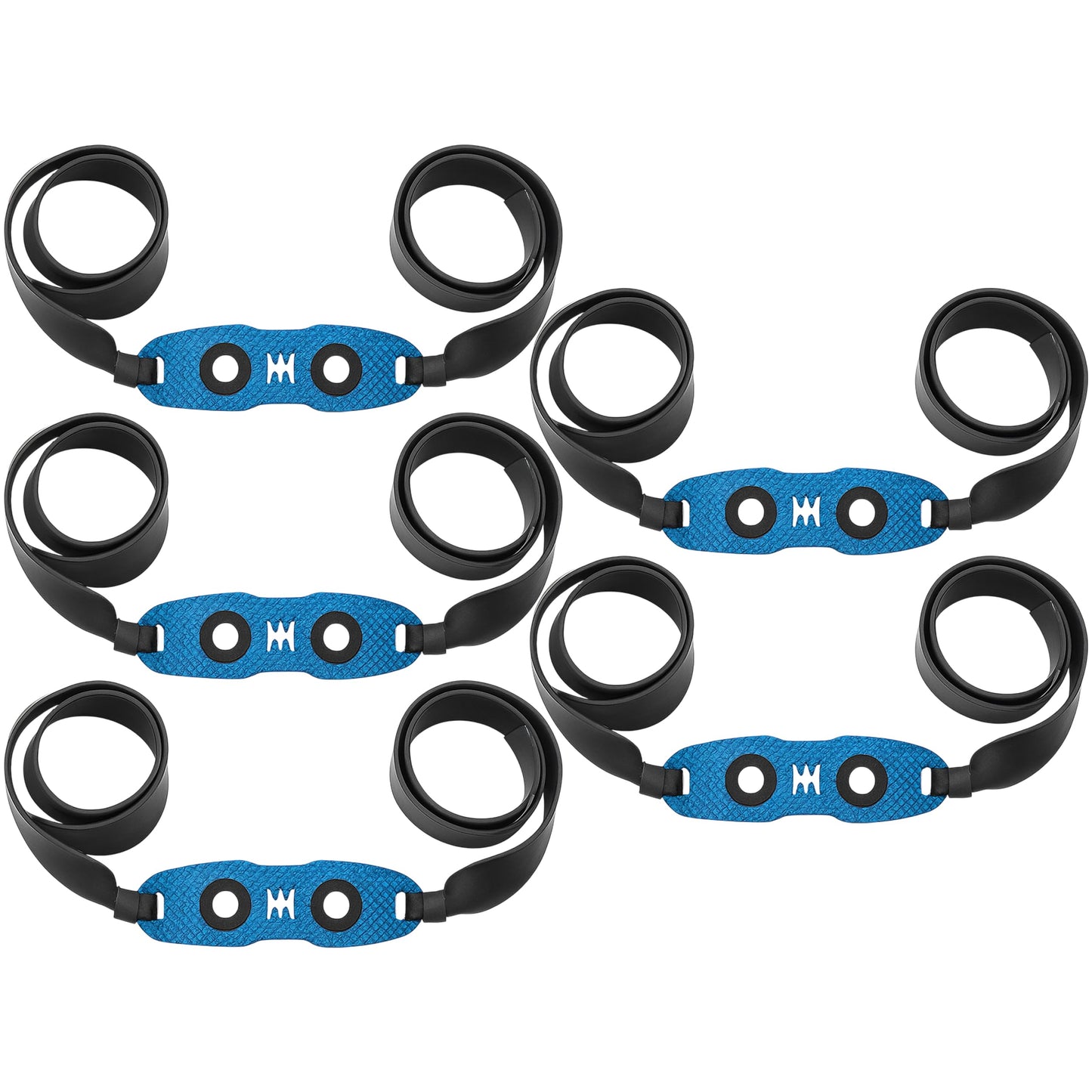 Abowllon® Ersatz-Gummibänder für Steinschleudern Flachgummis in Schwarz – Extra stark & langlebig – Kompatibel mit vielen Zwillen – Premium Latexband mit großer Pouch (3 Set)