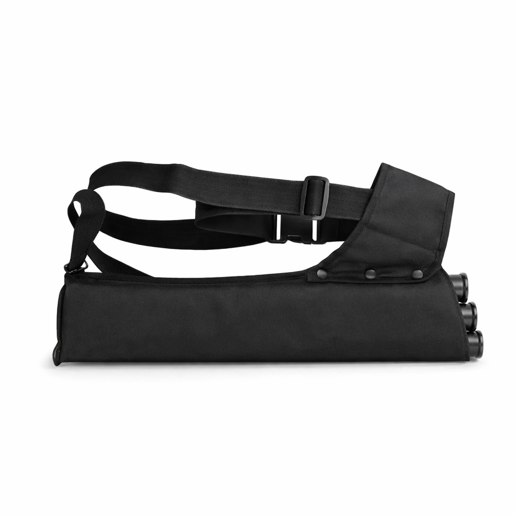 Pfeilköcher mit verstellbarem Gurt & 3-Röhren-System