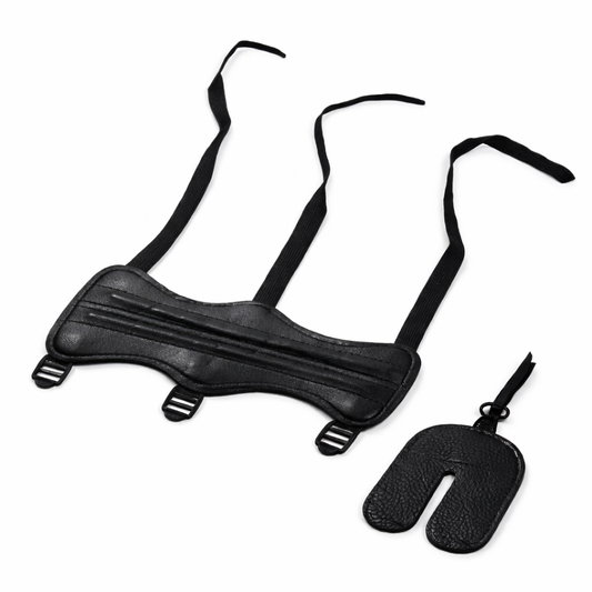 Kinder Bogensport Schutz-Set – Armschutz & Fingerschutz