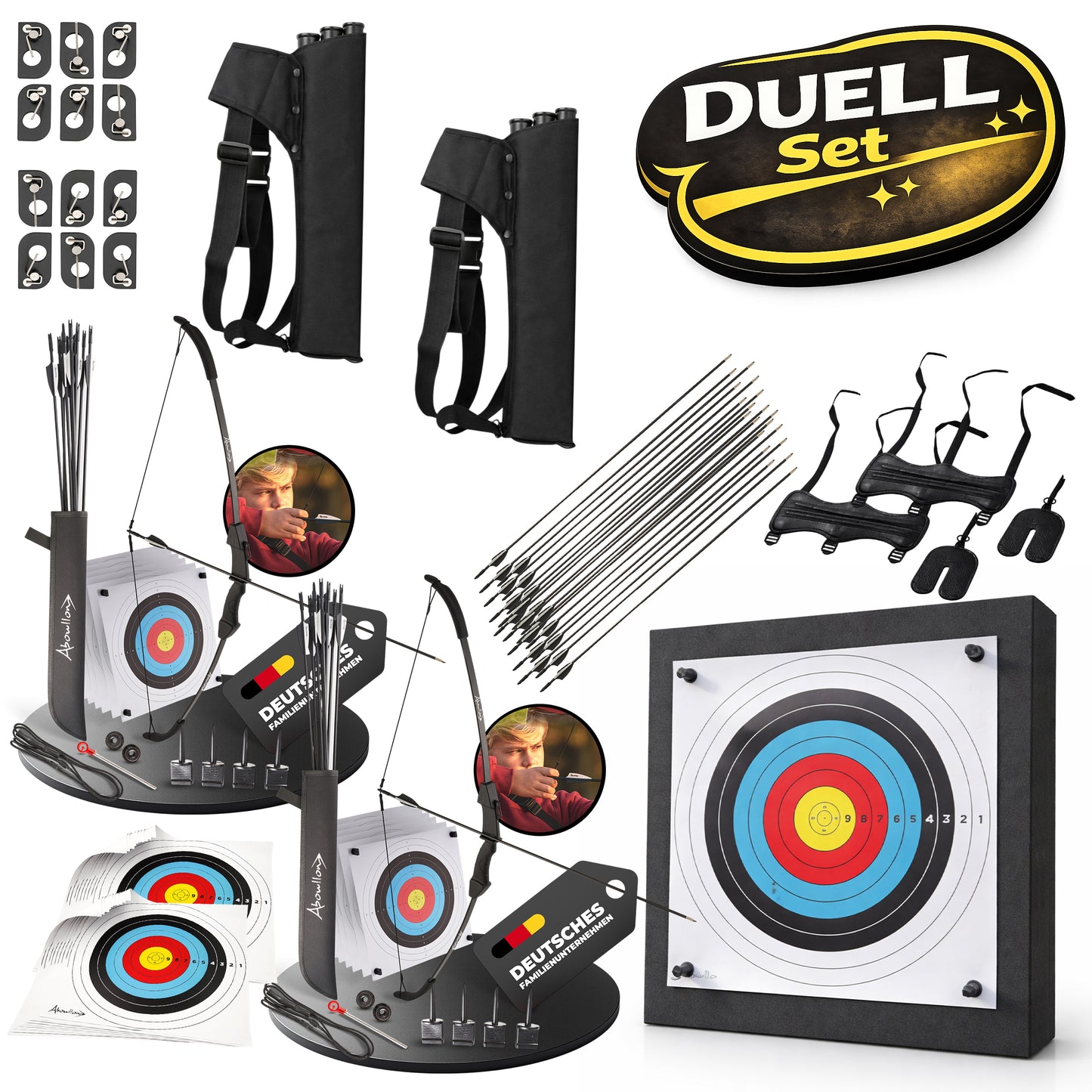 Pfeil und Bogen Kinder Sportbogen Set